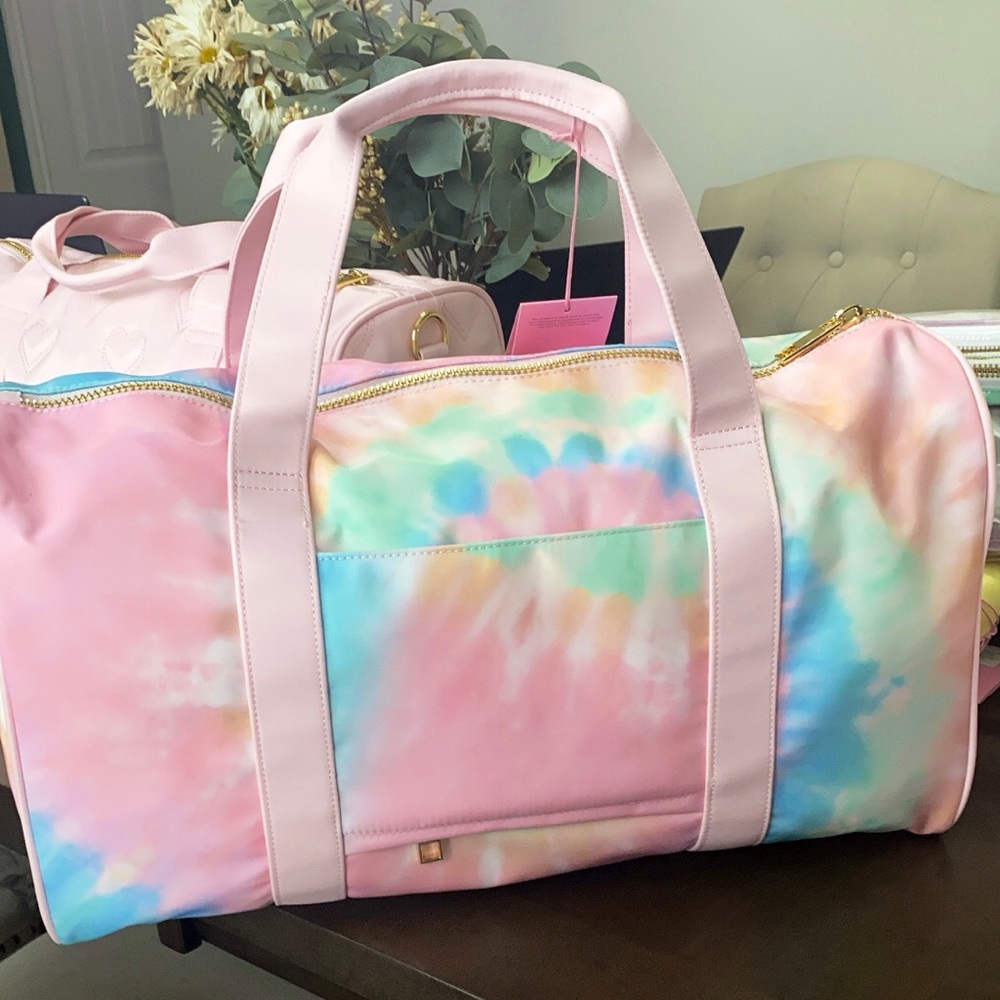 Stoney Clover x Target duffle bag in tie dye